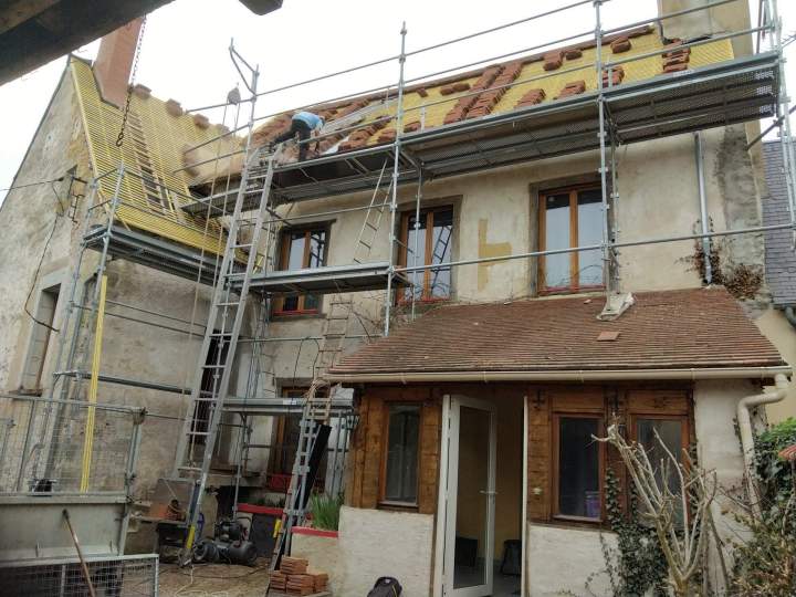 Remise en état de toiture Châteauroux