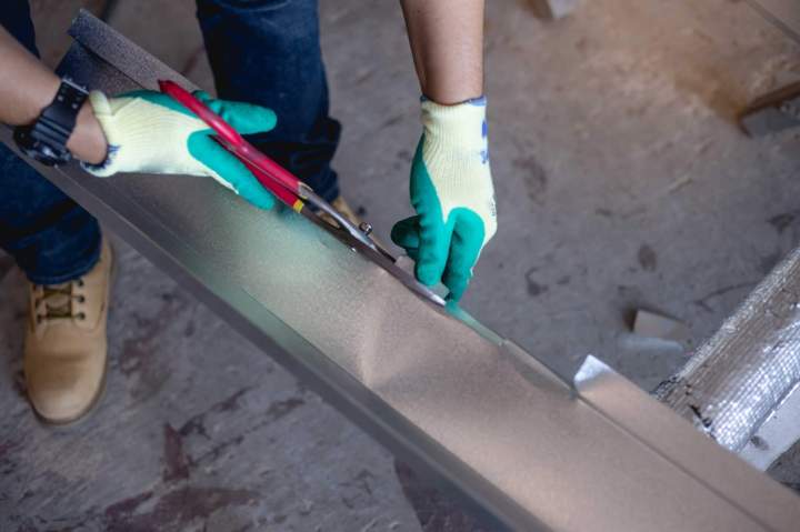 Pose gouttière zinc Déols